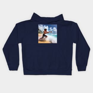 Surf Fishing Kids Hoodie